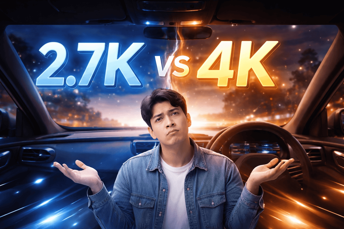 เปรียบเทียบ 70mai A500S vs A810: กล้องติดรถยนต์ 2.7K vs 4K รุ่นไหนเหมาะกับการใช้งาน - 70mai Thailand
