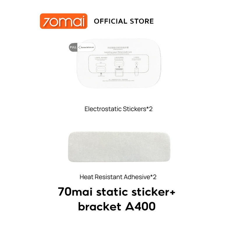 Sticker สำหรับติดกล้องรถยนต์