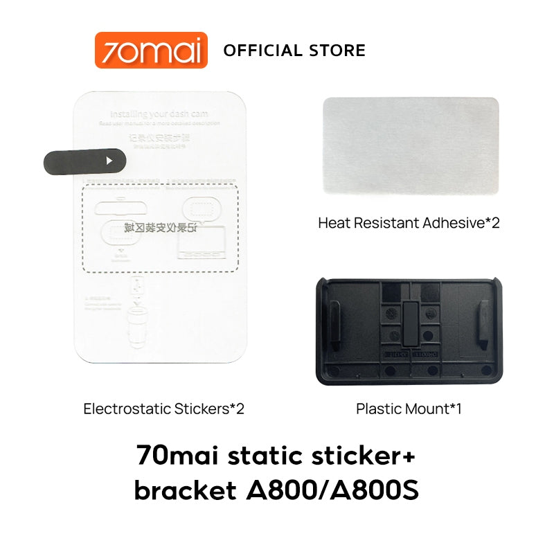 Sticker สำหรับติดกล้องรถยนต์