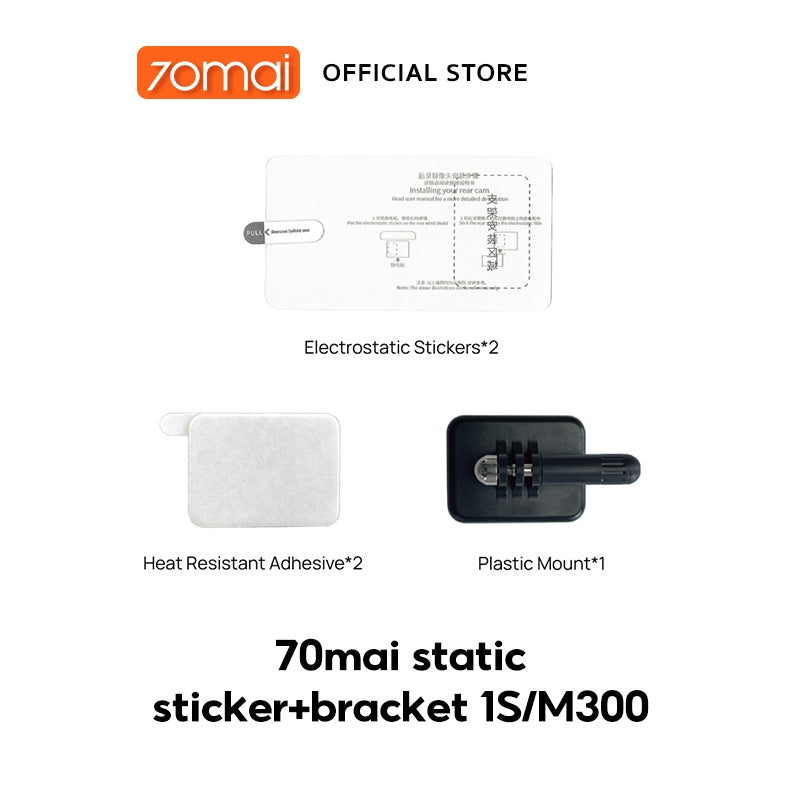 Sticker สำหรับติดกล้องรถยนต์