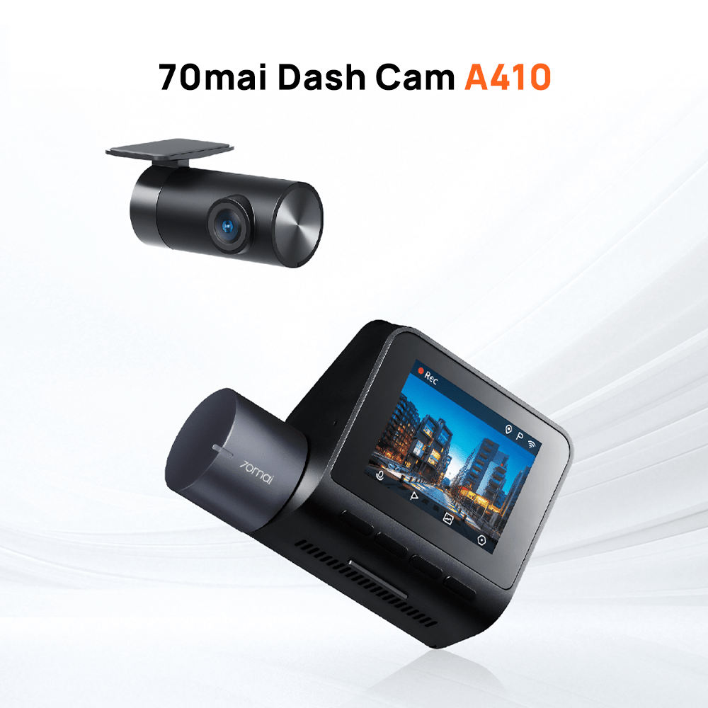 70mai Dash Cam A410 2.5K HDR กล้องติดรถยนต์