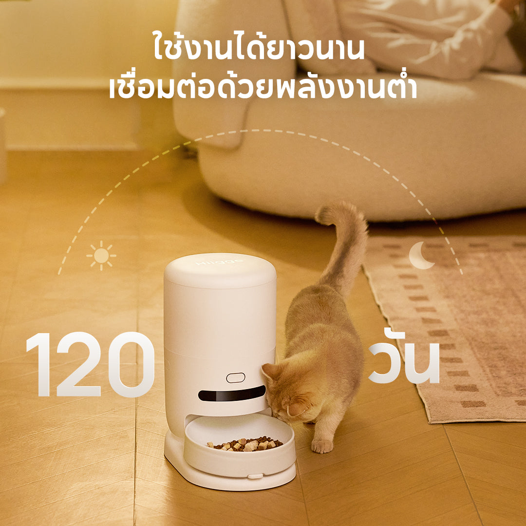 Hiigge ChowBox Automatic Pet Feeder 4.3L เครื่องให้อาหารสัตว์เลี้ยงอัตโนมัติ