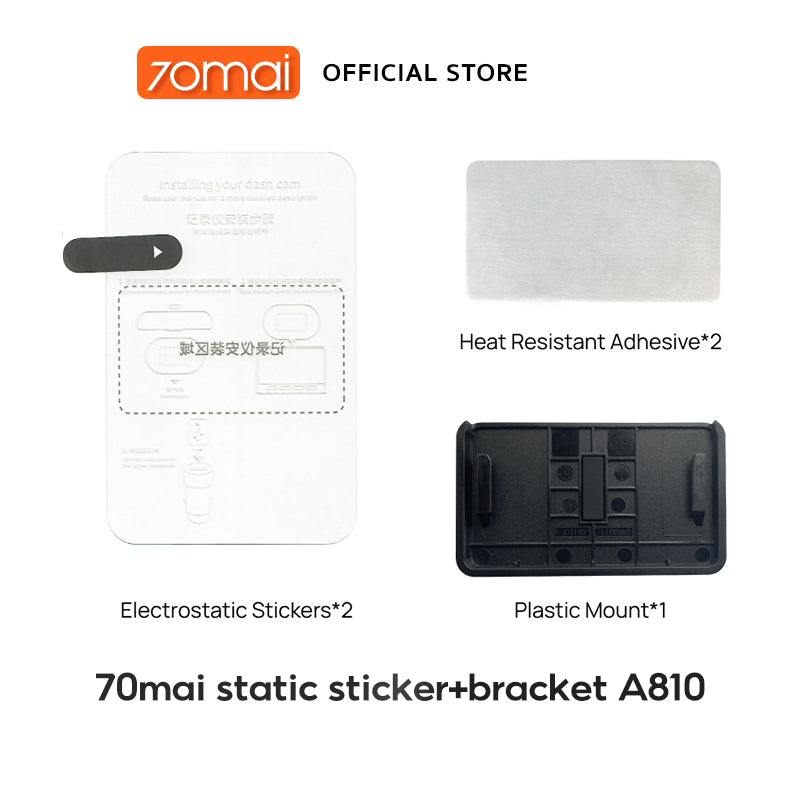 Sticker สำหรับติดกล้องรถยนต์