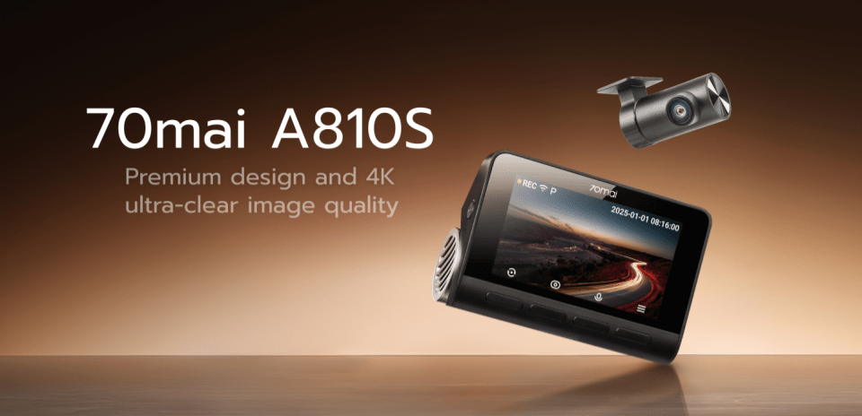 หมดกังวลภาพมืด ทะเบียนไม่ชัด รีวิว 70mai A810S ตัวช่วยดูแลความปลอดภัยในรถตลอดการเดินทาง - 70mai Thailand