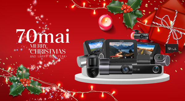 คริสต์มาสนี้มอบของขวัญพิเศษให้คนที่คุณรักด้วยกล้องติดรถ 70mai