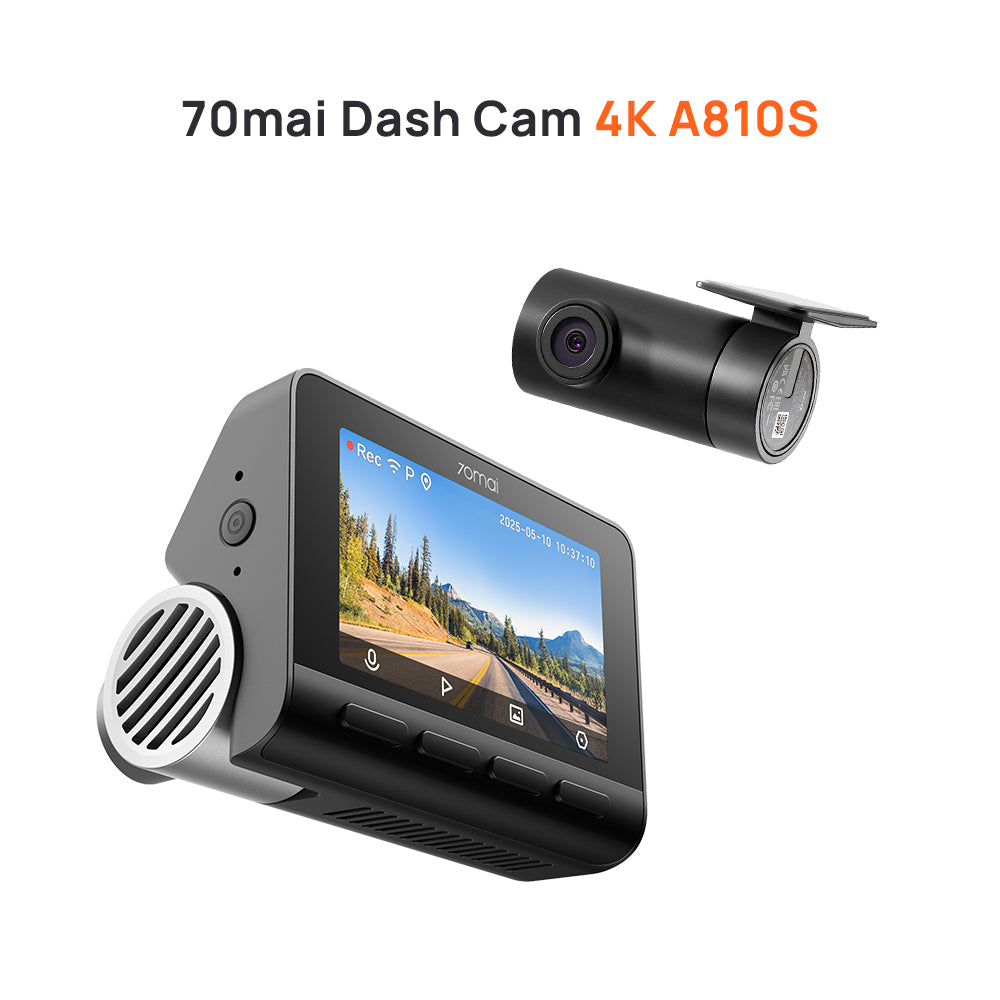 70mai Dash Cam A810S 4K กล้องติดรถยนต์