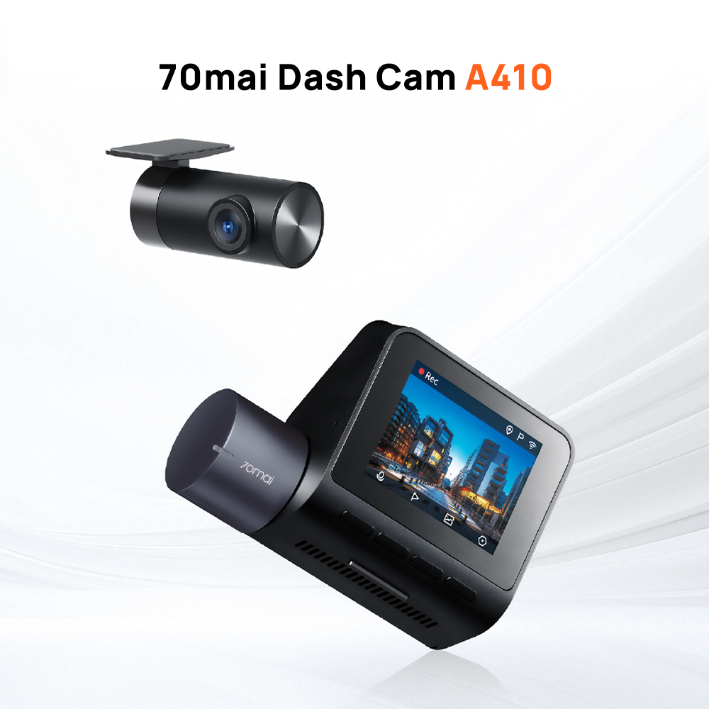 [2025 NEW] 70mai Dash Cam A410 2.5K HDR กล้องหลัง กล้องติดรถยนต์อัฉริยะ