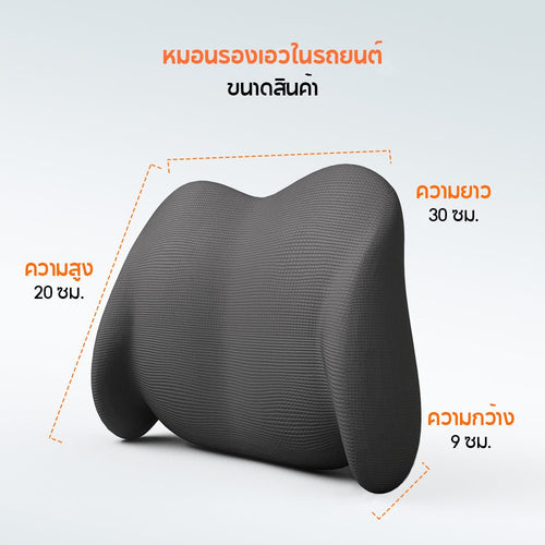 70mai Ergonomic Car Lumbar and Headrest Pillow Set