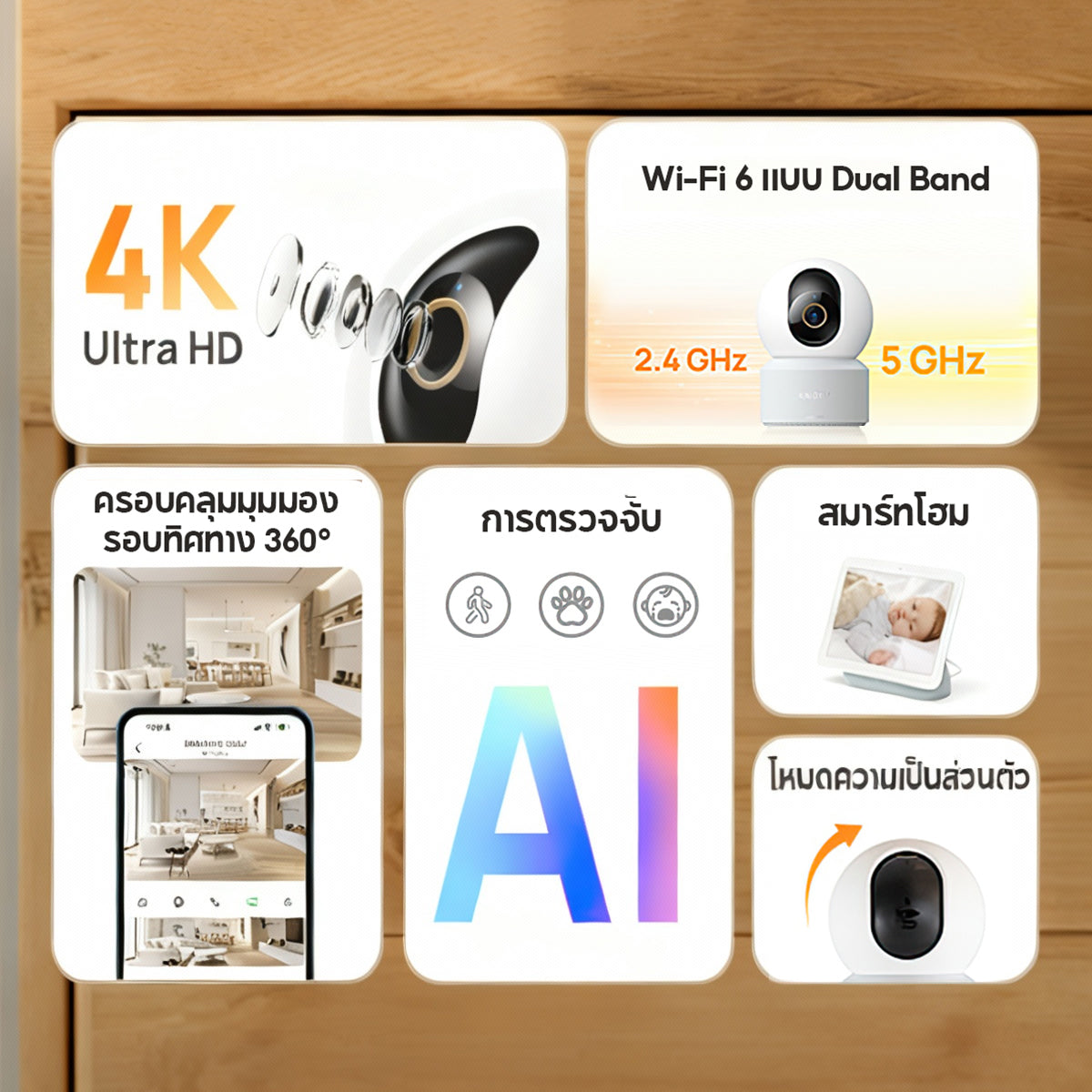 Anona Pano Security Camera HM1010