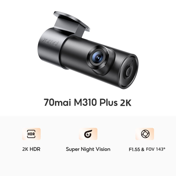 70mai Dash Cam M310 Plus 2/3K WDR กล้องติดรถยนต์