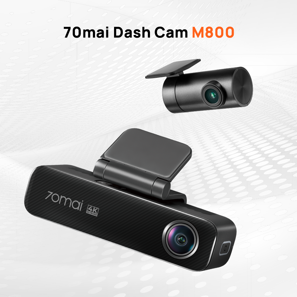 70mai Dash Cam 4K M800 4G LTE Sony IMX678กล้องติดรถยนต์