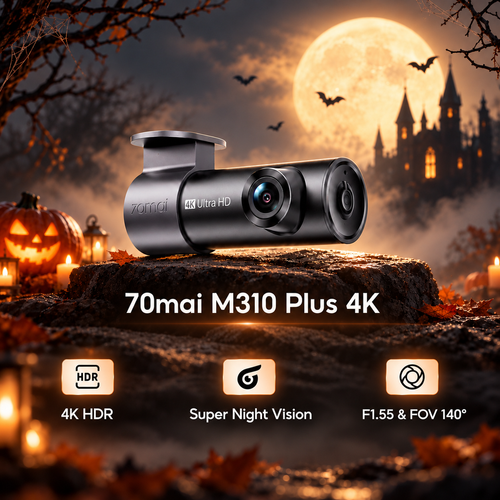 70mai Dash Cam M310 Plus 4K WDR กล้องติดรถยนต์